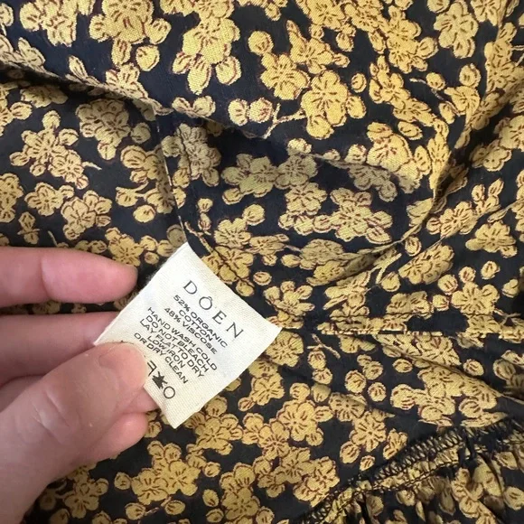 NWOT Doen Marcela Dress - Dusk Winter Meadow